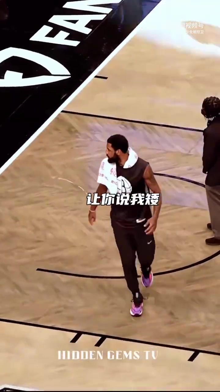 你不對勁！原來歐文一心想著要隔扣杜蘭特，并將其撂倒在地